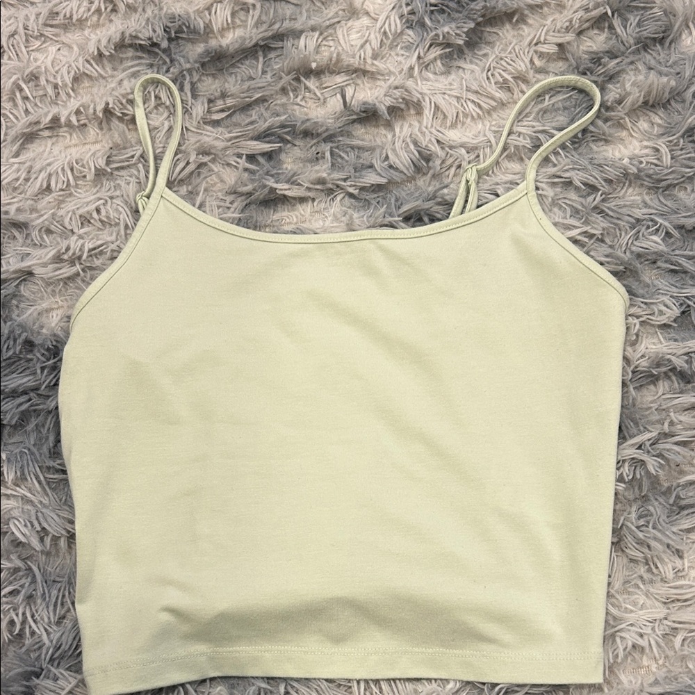 American Eagle Outfitters Light Green Camisole